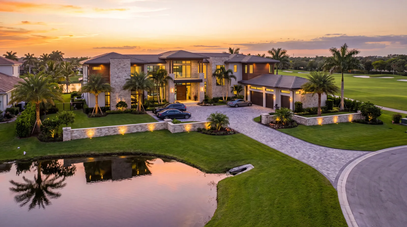Upscale residence representing electrical services in Coral Springs
