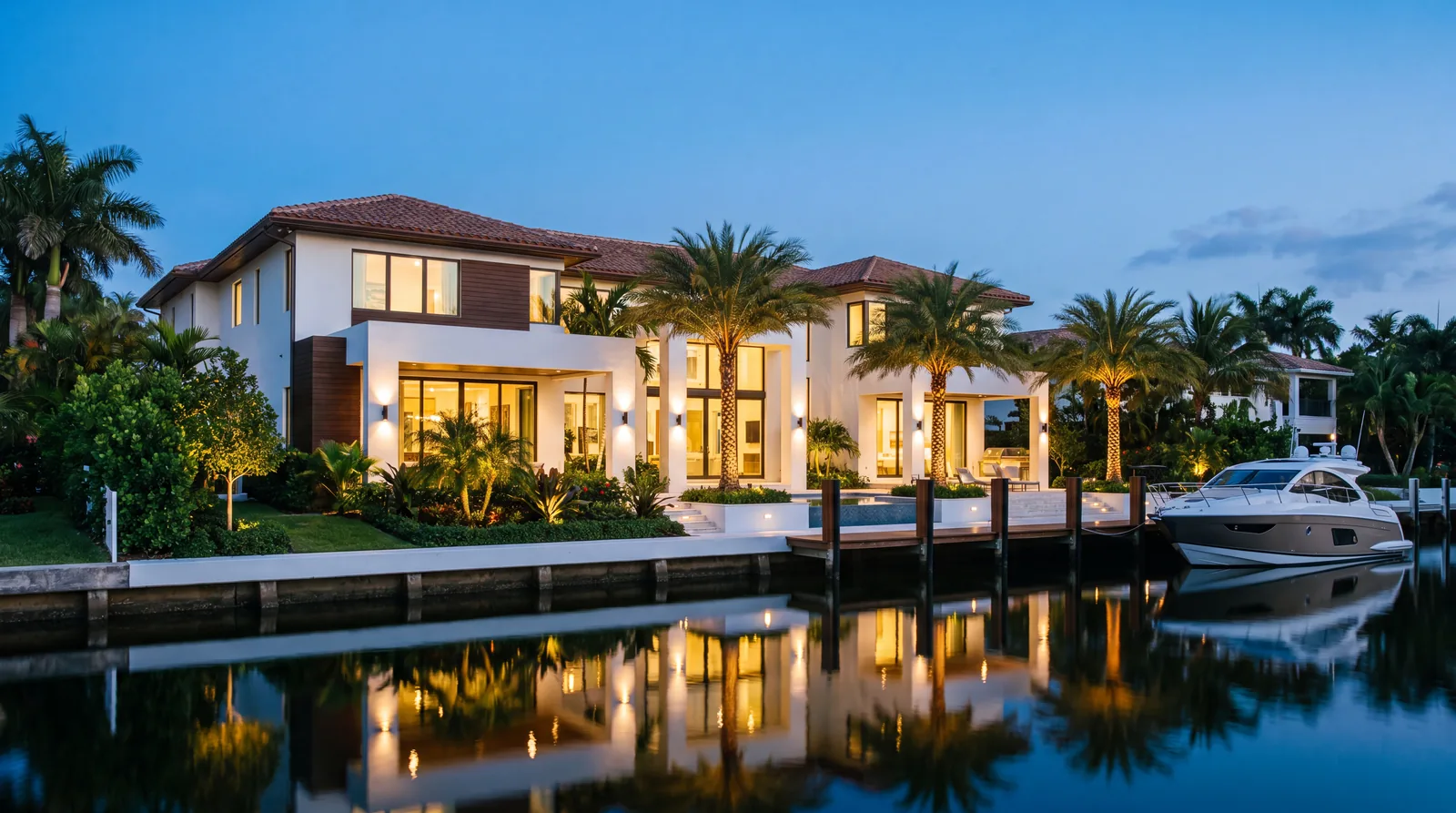 Luxury estate representing residential electrical services in Weston
